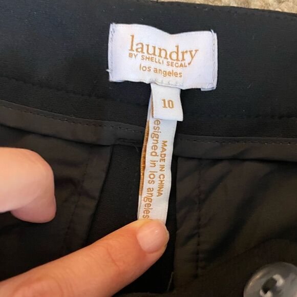 Laundry by Shelli Segal Cropped Skinny Pants Size 10 - Picture 11 of 11
